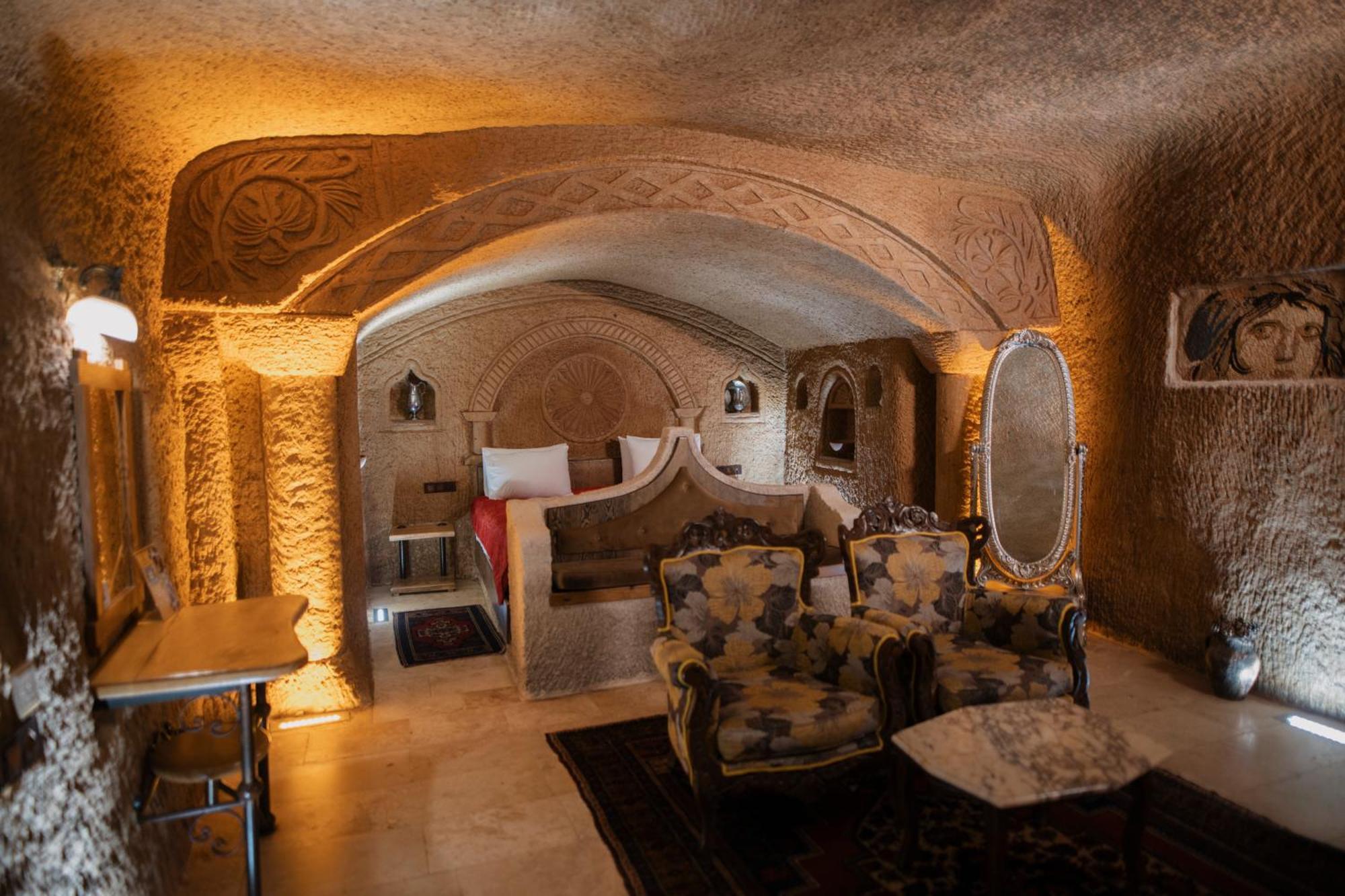 Cappadocia Cave Lodge Гьореме Екстериор снимка